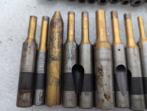 Lot of 26 Dayton Ball Lock Punch Set - Various Sizes as Seen in Pictures - Picture 7 of 8