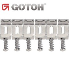 NEW Gotoh S188 Vintage Tremolo Bridge Saddles Set for Strat / Tele - NICKEL