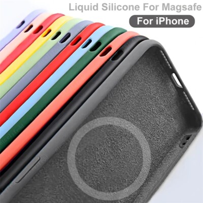 Magsafe Hülle für iPhone 17 16 15 14 13 12 11 Pro Max Handy Schutz Case Bumper