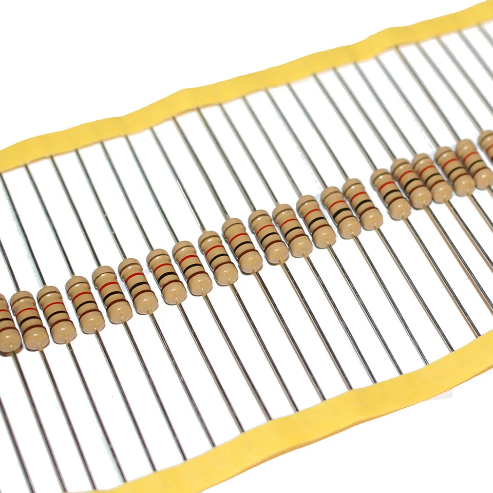 SRPASSIVES Résistance carbone 47 ohms 2W +/5% (10 Piéces)