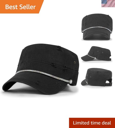 TopHeadwear Distressed Cadet Cap - Vintage Style Cotton Hat With Adjustable Strap, One Size Fits Most - View #12