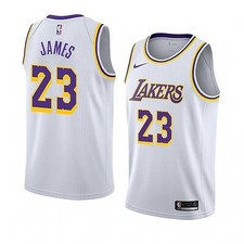 La Mvp Lebron James 23 Swingman Jersey Men S Mesh Vest Tops Black Stitched Ebay