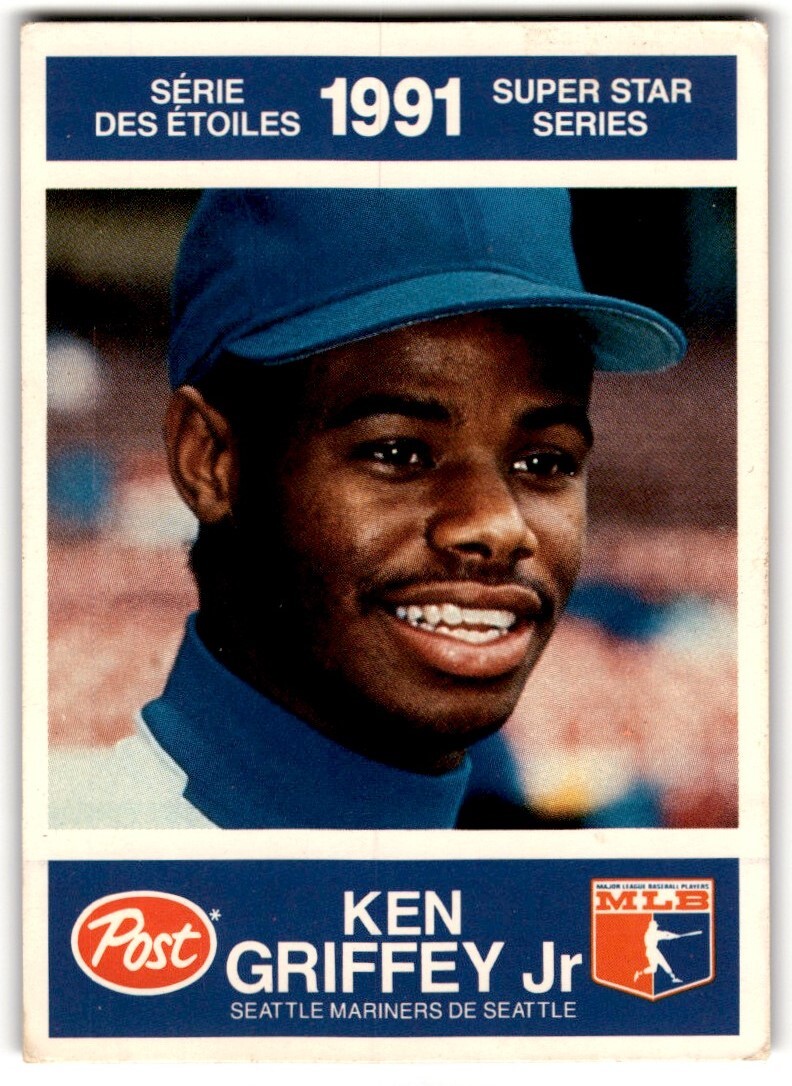 1991 Post Canada Super Star Series Ken Griffey Jr. #26 Seattle