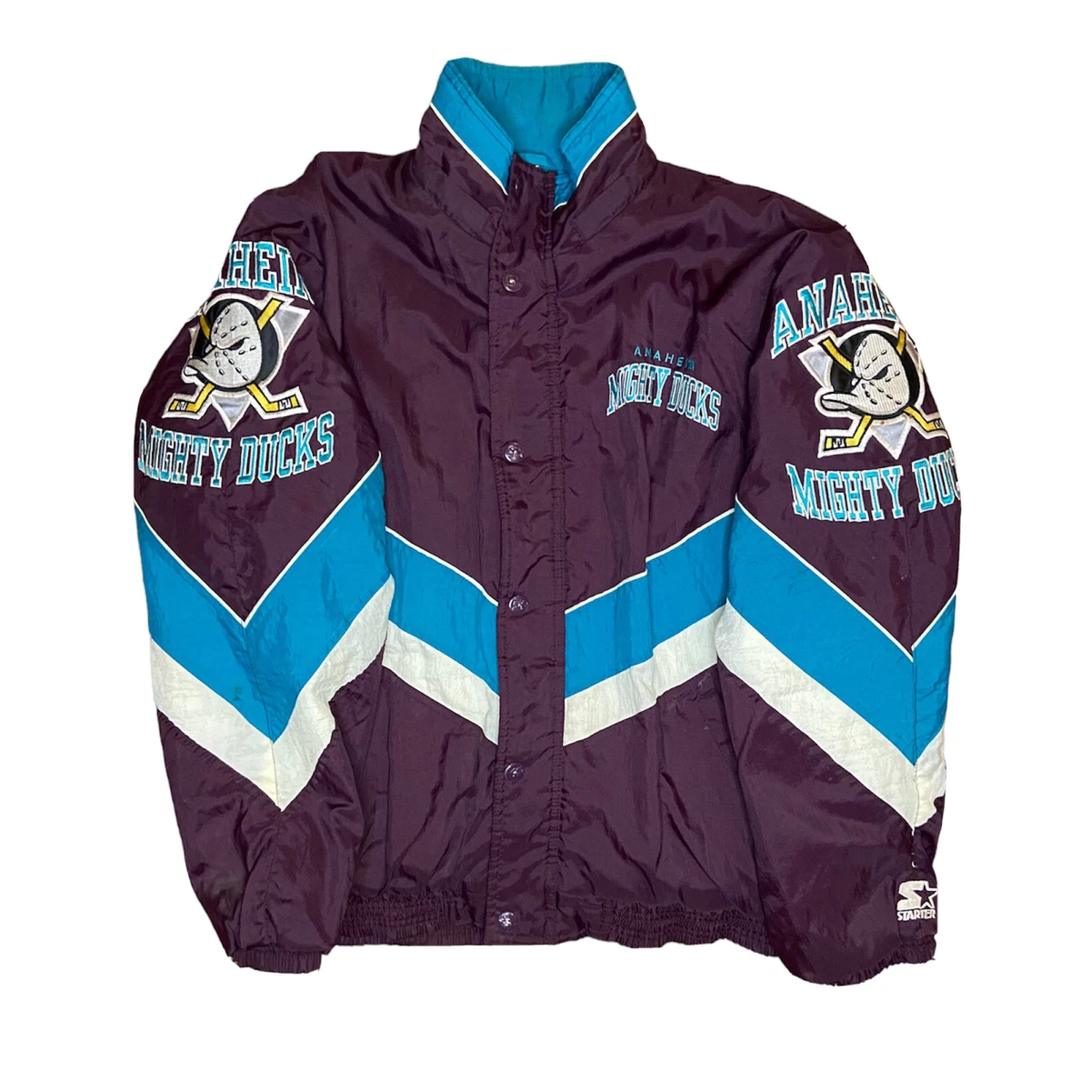 Vintage 90s Anaheim Mighty Ducks Starter Jacket 