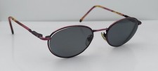 Vintage Guess GU372 Purple Oval Sunglasses FRAMES ONLY Hong Kong