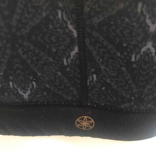 Gaiam Open Back Black Gray Sports Bra Women’s Size Large - Picture 2 of 7