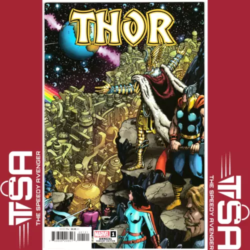THOR ANNUAL #1 (Vol 6 2023) George Perez Variant KEY FIRST APP MYTHOS Marvel