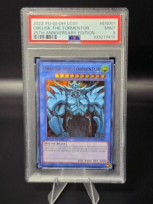 PSA 9 Obelisk The Tormentor LC01-EN001 Limited Edition YuGiOh! PSA 9