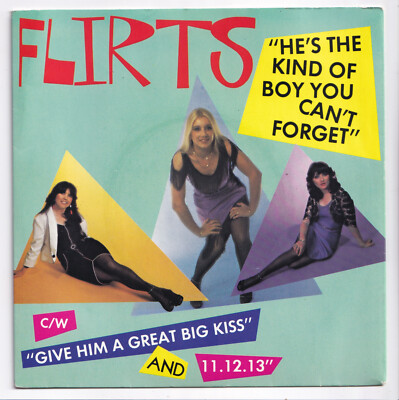 (AF605) Flirts, He's The Kind Of Boy You Can't Forget - 1979 - 7 inch vinyl