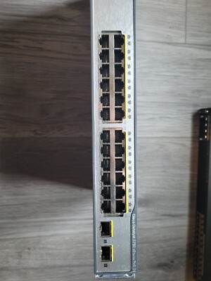 CISCO WS-C3750V2-24PS-S Catalyst 3750V2 24 10/100 PoE + 2SFP Standard Image