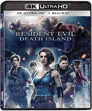 Resident Evil: Death Island (2023) 4K + Blu-ray - Biohazard Zombie Horror