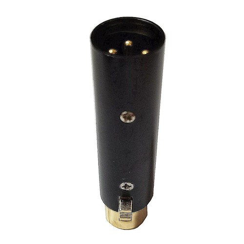 XLR 3-Pin Male to 3-Pin XLR Female Gender Changer Mic Barrel Extension Adapter - Picture 2 of 6