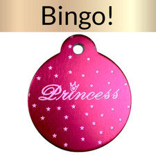 Custom Engraved Dog Tags Personalized Dog Collar Pet Tags Engraved ID PRINCESS