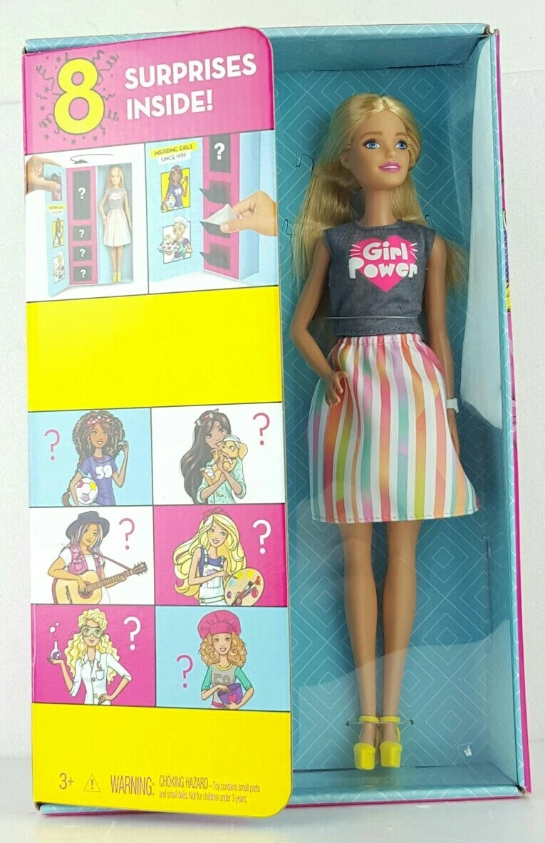 Barbie surprise sales career doll
