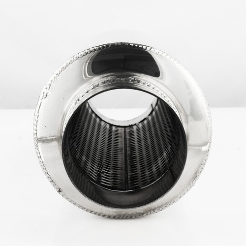 2.5" OD/ID x 12" Exhaust Muffler Resonators Deep Sound For Honda Civic 1.5L 2.0L - Picture 11 of 11