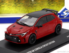 SOLIDO 1/43 D/CST 2023 TOYOTA GR COROLLA CIRCUIT EDITION SUPERSONIC RED S4314202