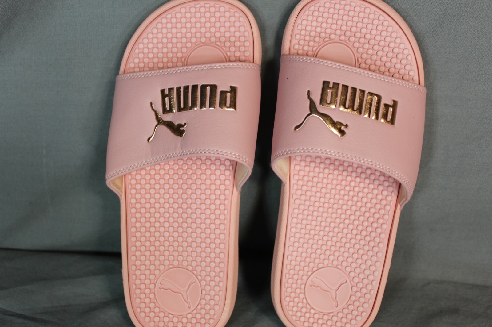 Puma Popcat Women's Slippers Peach Beige-Puma Silver 5 | eBay
