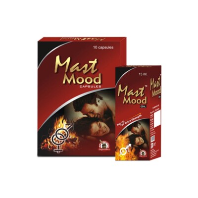 Ayush Remedies Ayurvedische Kapseln & Öl für Männer, Ausdauer & Energie, MM Oil