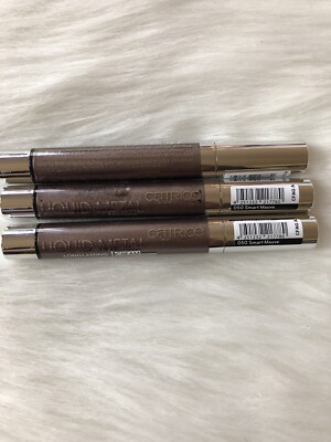 Catrice Liquid Metal Longlasting Cream Eyeshadow-050 Smart Mauve. Lot Of 3