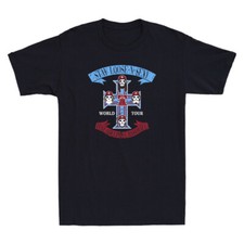 Stay Loose 'N' Sexy World Tour Funny Baseball Rock Parody Vintage Men's T-Shirt