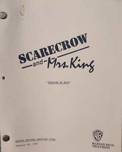 SCARECROW & MRS. KING SERIES MISSION OF GOLD SCRIPT KATE JACKSON (copy)