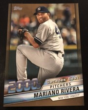 2020 Topps MARIANO RIVERA Decades Best Gold #s 42/50! HIS JERSEY # 1/1! YANKEES