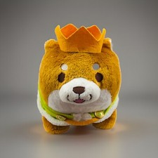SK Japan Faithful Brown Chuken Mochi Shiba Inu Dog 14  Plush Toreba Royal Mantle