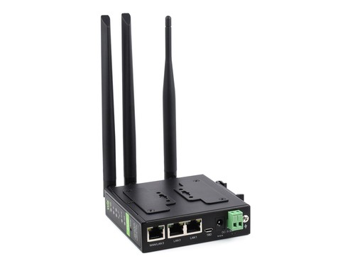 Waveshare 2.4GH Industrial 4G LTE Router multiple VPN protocols 3-ch Ethernet - 第 8/23 張圖片