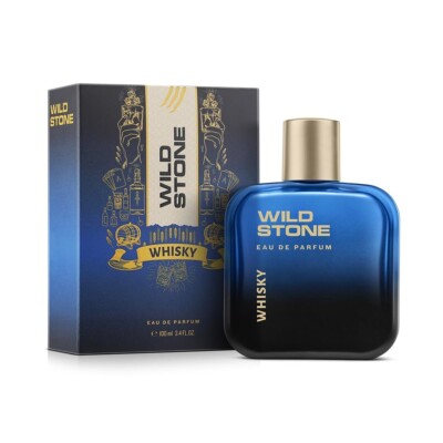 Wild Stone Whisky Perfume for Men, 100ml Long Lasting EDP Woody&Fruity Fragrance