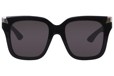 サングラス ALEXANDER MCQUEEN Woman Sunglasses Black AM0440S 001 Alexander McQueen AM0440S 001 Sunglasses Women's Black/Grey