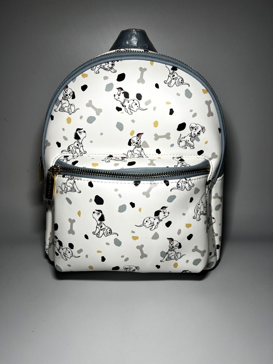 Disney 101 Dalmatians Backpack Danielle Nicole Bag Bone Allover Print Dog PURSE Danielle Nicole Disney 101 Dalmatians Bone Allover Print  main image 2