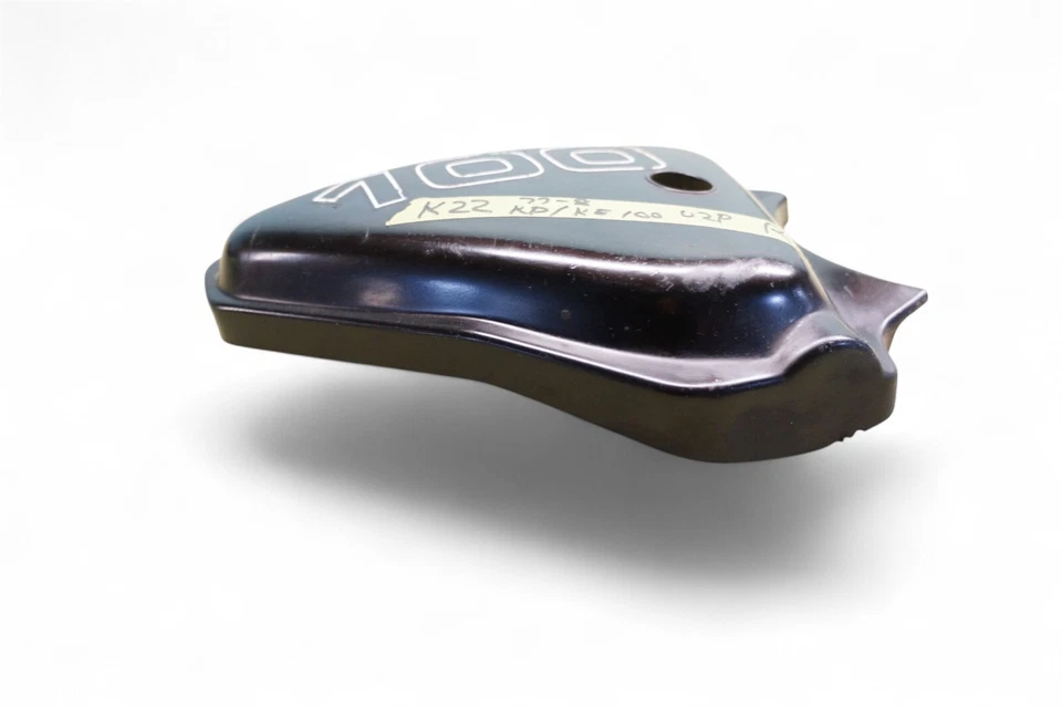 Kawasaki KE100 1976 EnduroKE 100 negro panel de cubierta lateral derecho k22 *AH15 Foto 2 de 4