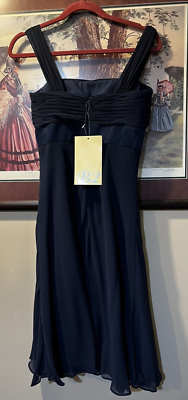 B2 Bridesmaid Prom Party Dress Style B2040 Cayman Blue Pleated Bust | eBay