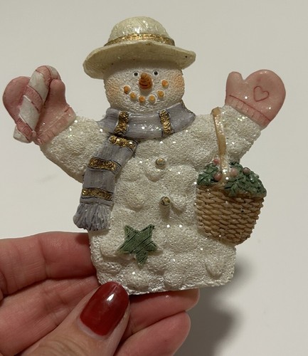 Christmas Winter Snowman Resin Refrigerator Magnets - Picture 3 of 7