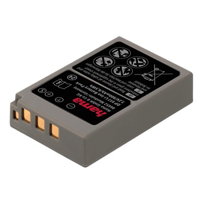 Hama Li-Ion Akku passend für Olympus BLS-50 BLS-5 OM-D E-M10 M10 Mark II III IV