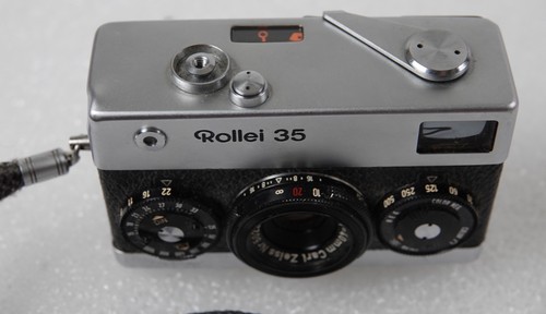MINIATUR KOMPAKT ROLLEI 35 40MM f/3.5 TESSAR 110 FILMKAMERA - Bild 2 von 8