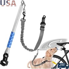 Dog Bicycle Leash Hands Free Adjustable Durable Large Medium Small Dogs New