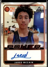 (6552) Jared McCain 2021-22 Pro Set Power Auto RC