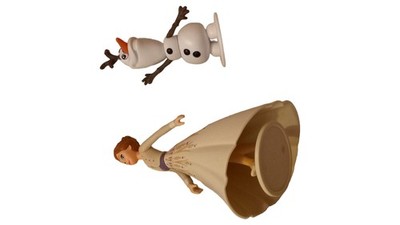 Disney Frozen Anna & Olaf Figuren Set Spielfigur Mehrfarbig 19cm