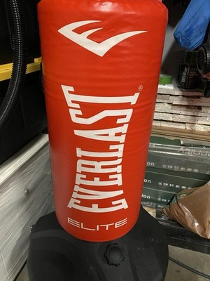 Everlast Elite Standing Punching Bag Red Black