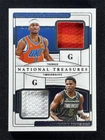 2024-25 National Treasures Shai Gilgeous-Alexander/Anthony Edwards Patch /99