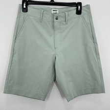 Crewcuts Performance Shorts Size 14 Green Moisture Wicking UV Protective NWT