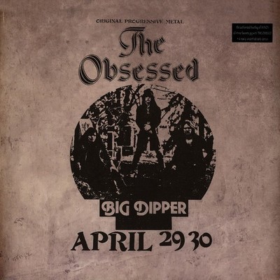 The Obsessed - Live At Big Dipper (Authorized (Vinyl LP - 2020 - EU - Original)