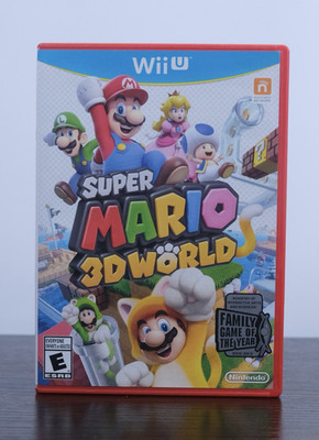 Nintendo Super Mario 3D World w/ Manual, Multiplayer - Wii U E NTSC