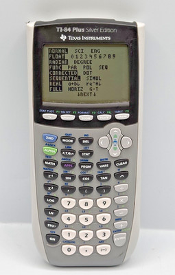 Texas Instruments TI-84 Plus Graphing Calculator - Silver