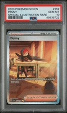 Penny 252/198 -- PSA 10 -- Pokemon SVI Scarlatto Viola Base SIR