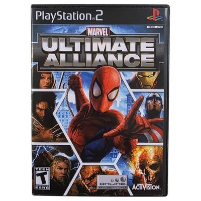 Marvel: Ultimate Alliance PlayStation 2 Action Role - Playing Video Game DVD Di
