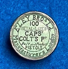 Eley Brothers London 100 Count Colt’s Percussion Cap Tin - EMPTY