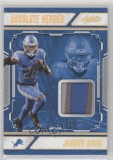 2024 Panini Absolute Heroes Memorabilia Gold 33/99 Jahmyr Gibbs #AHM-JGS 1ht9