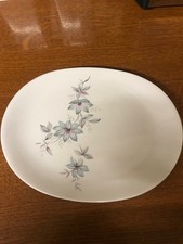 Snowhite Johnson Bros Ironstone Diner Plate.